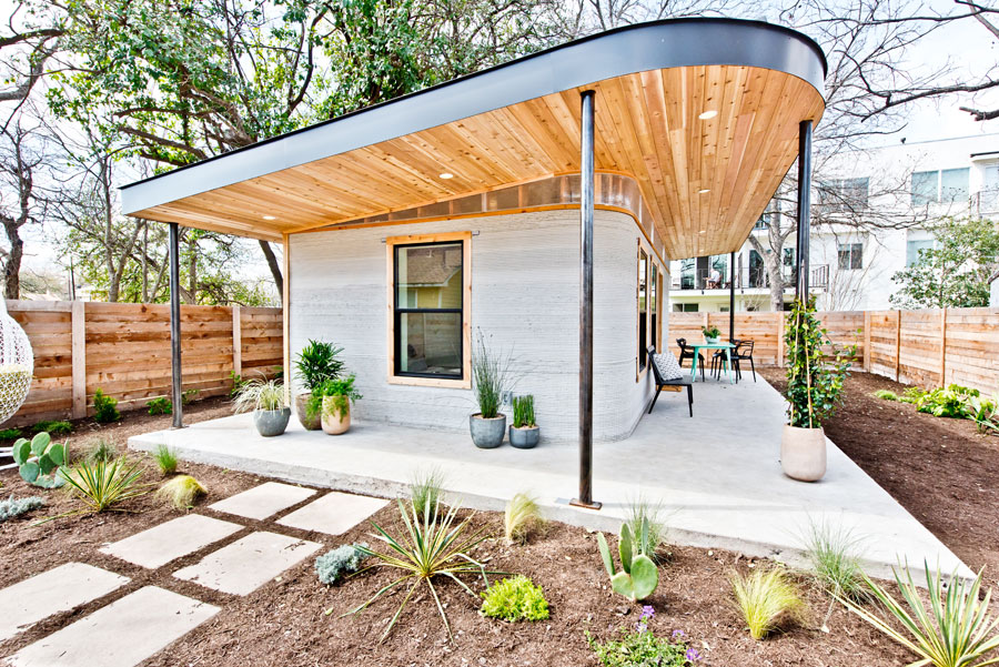 3D-printed home