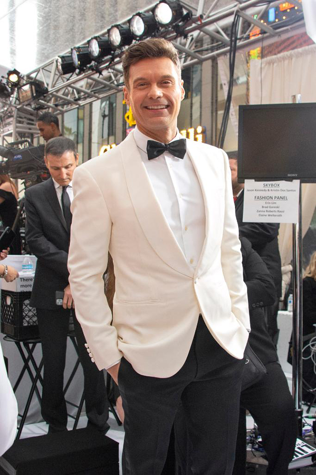 Oscars red carpet