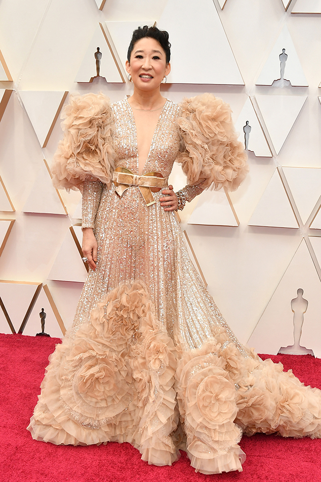Oscars red carpet