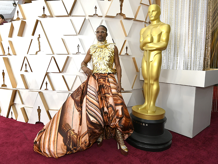 Oscars red carpet