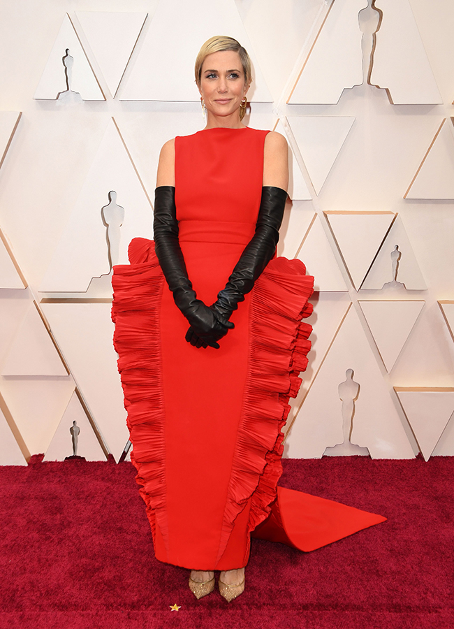 Oscars red carpet
