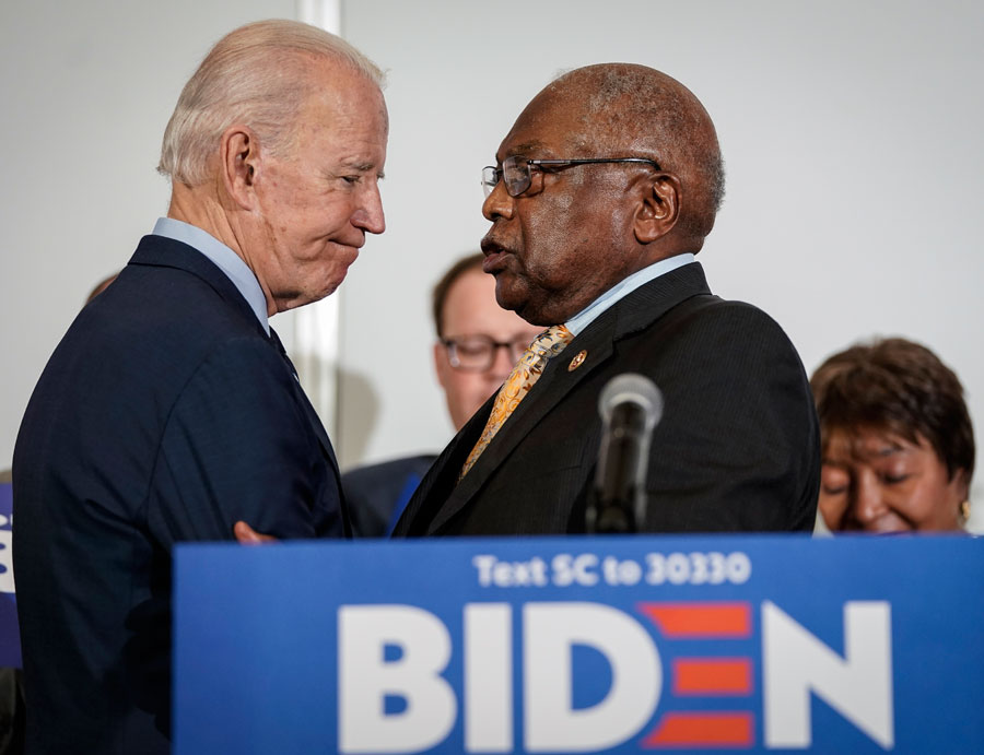 Joe Biden, Jim Clyburn
