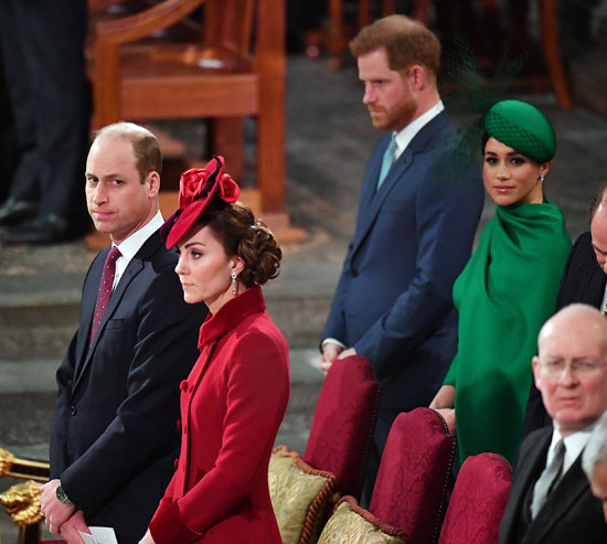 harry meghan william and kate