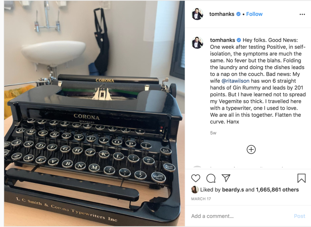 Tom hanks manager picture