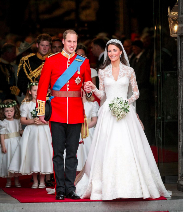 Prince William, Kate Middleton, wedding on April 29, 201a