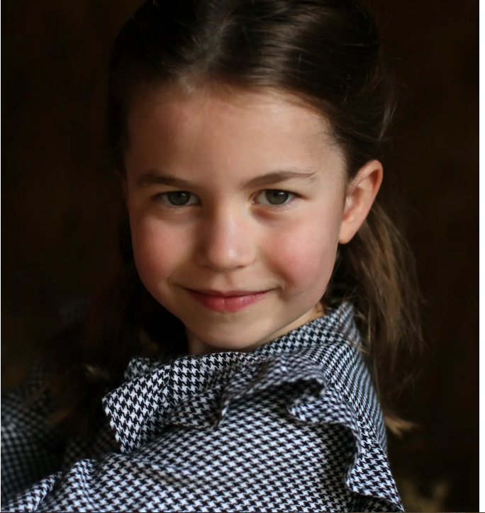 Photo of Princess Charlotte for her fifth birthday