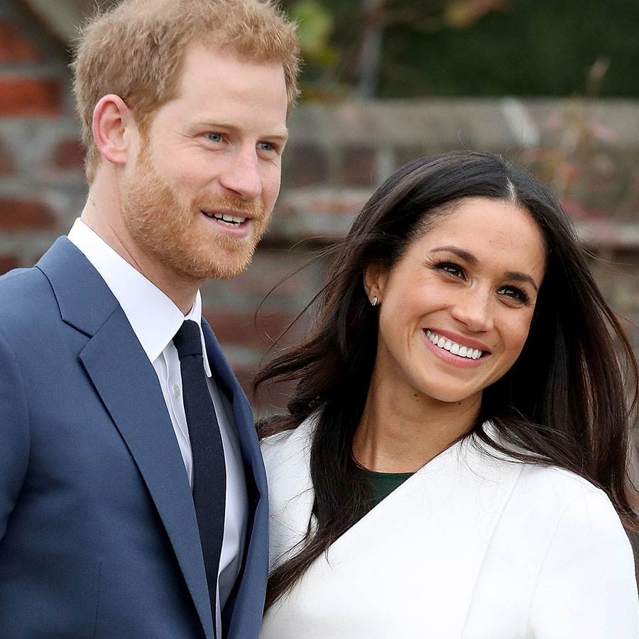 Prince Harry and actress Meghan Markle during an official photocall to announce their engagement at The Sunken Gardens at Kensington Palace on November 27, 2017 in London, England. Prince Harry and Meghan Markle have been a couple officially since November 2016 and are due to marry in Spring 2018.