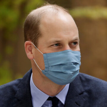 Prince William, Who Secretly Battled COVID-19 Last Year, Gets His First