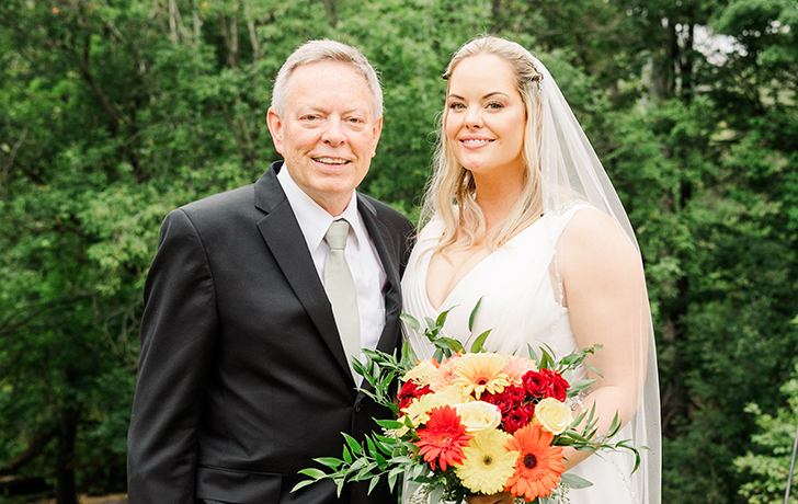 Bob Jones and his daughter Laura.