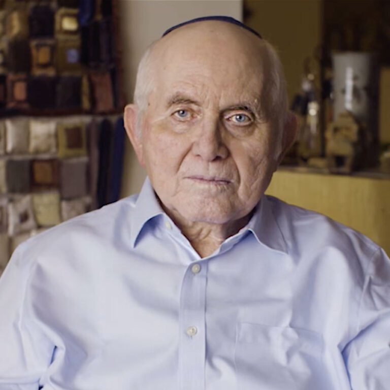 Holocaust Survivor Pinchas Gutter On God, Good and Evil and the Importance of Sharing His