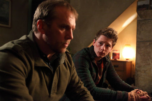 Last Tango Look Back S1E4: Robbie (DEAN ANDREWS), Raff (JOSH BOLT) Photo: Matt Squire © Antony & Cleopatra Series Ltd. 2012