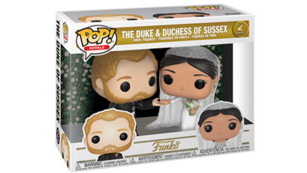 prince harry and meghan funko pop