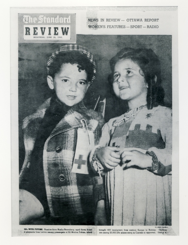 MOSES ZNAIMER HONOURS "MODEL CANADIAN" AT PLACE WHERE HIS FAMILY