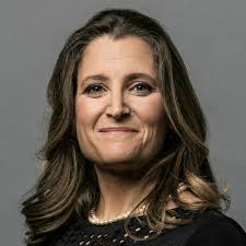 Chrystia Freeland Named Deputy Prime Minister In New Federal