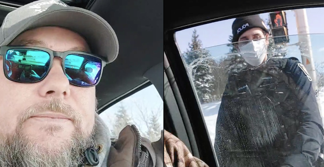 FREEDOM CONVOY LEADER PAT KING ARRESTED LIVE ON SOCIAL MEDIA