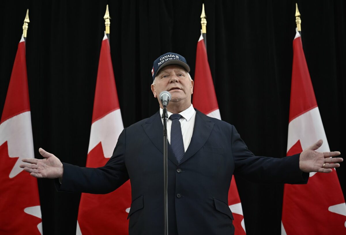 ONTARIO'S PREMIER SIGNALS THAT AN EARLY ELECTION MAY BE ON THE HORIZON