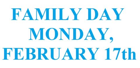 WINTER STORM MOVES OUT FOR FAMILY DAY