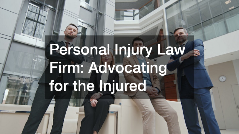 Personal Injury Law Firm: Advocating for the Injured
