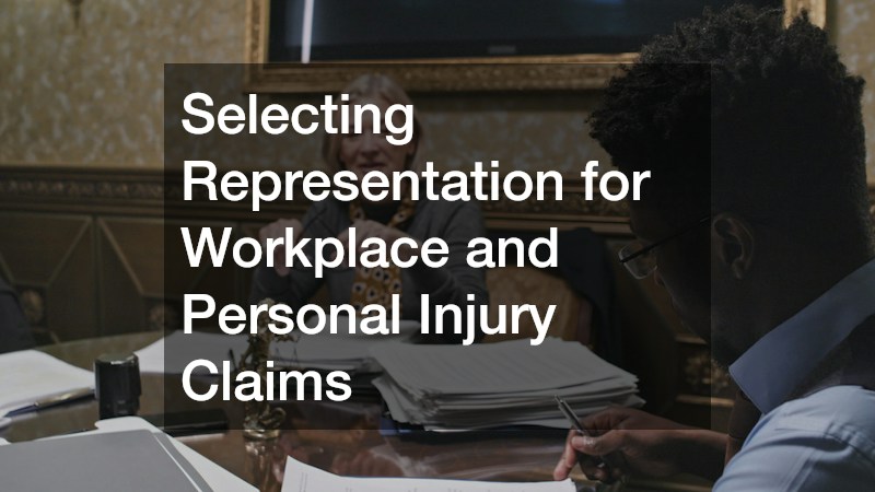Selecting Representation for Workplace and Personal Injury Claims