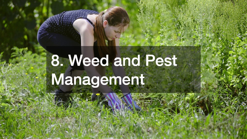 8. Weed and Pest Management