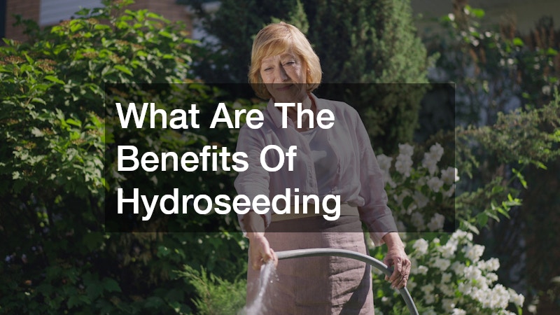 What Are The Benefits Of Hydroseeding
