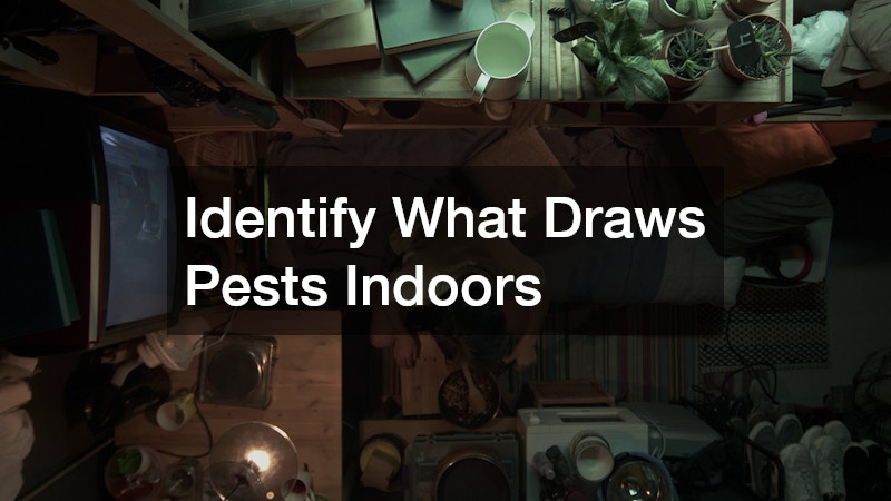 Identify What Draws Pests Indoors