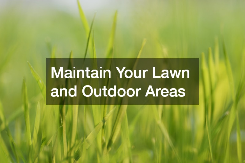 Maintain Your Lawn and Outdoor Areas