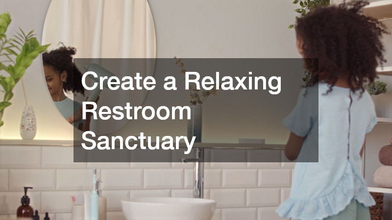 Create a Relaxing Restroom Sanctuary