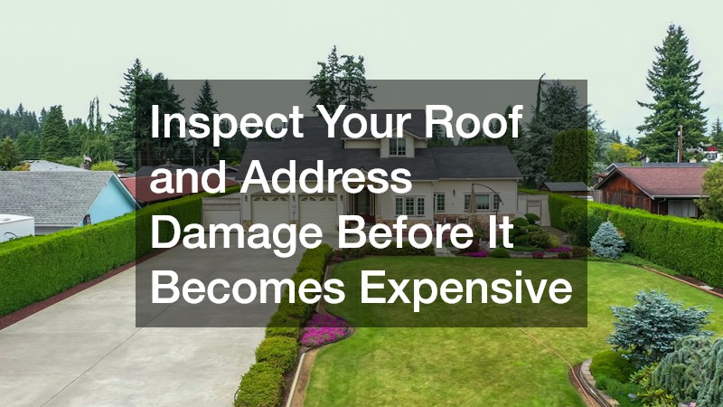 Inspect Your Roof and Address Damage Before It Becomes Expensive