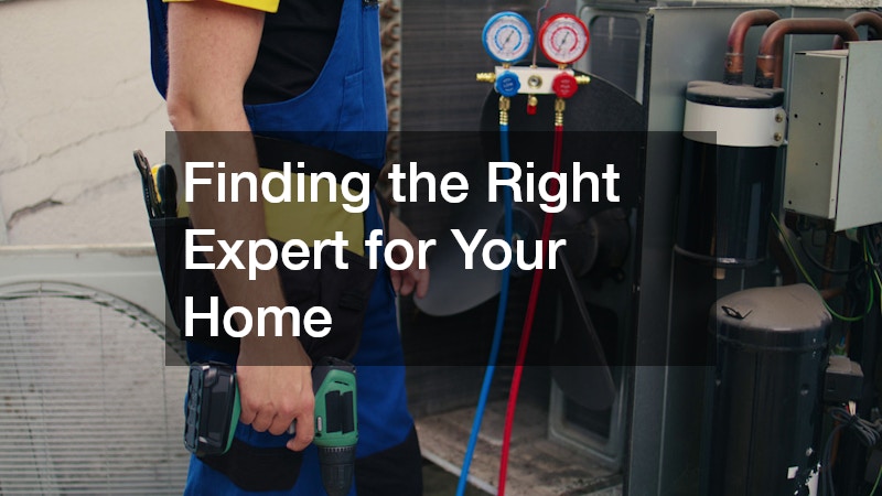 Finding the Right Expert for Your Home