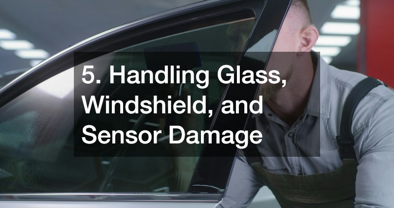 5. Handling Glass, Windshield, and Sensor Damage