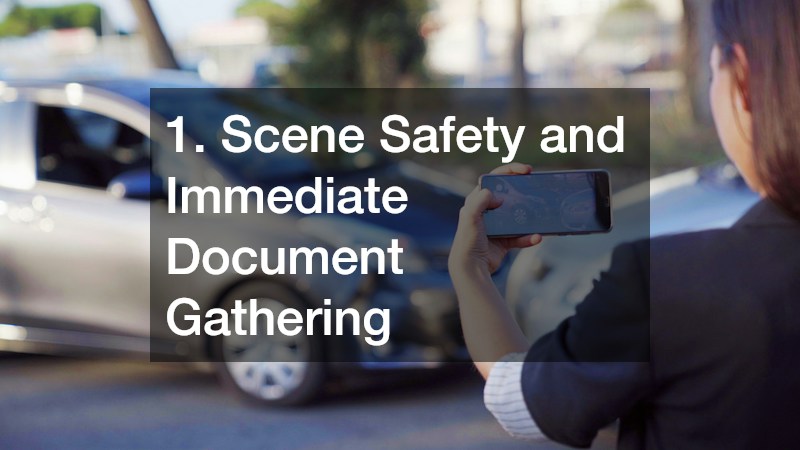 1. Scene Safety and Immediate Document Gathering