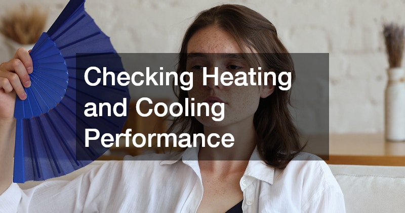 Checking Heating and Cooling Performance