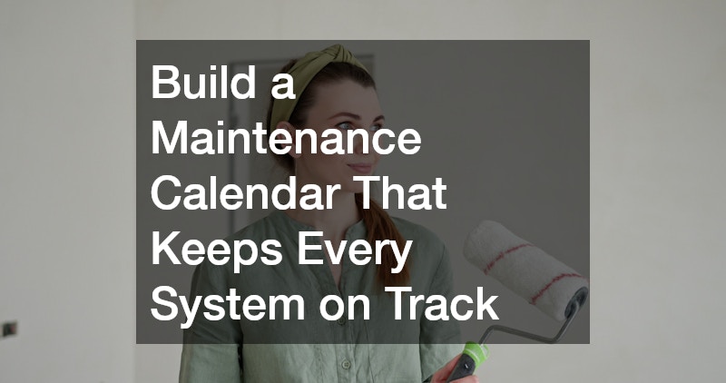Build a Maintenance Calendar That Keeps Every System on Track