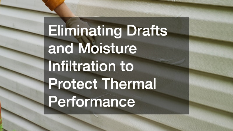 Eliminating Drafts and Moisture Infiltration to Protect Thermal Performance