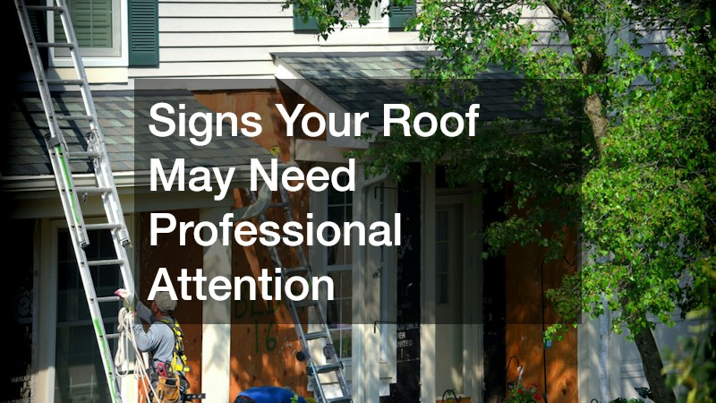 Signs Your Roof May Need Professional Attention