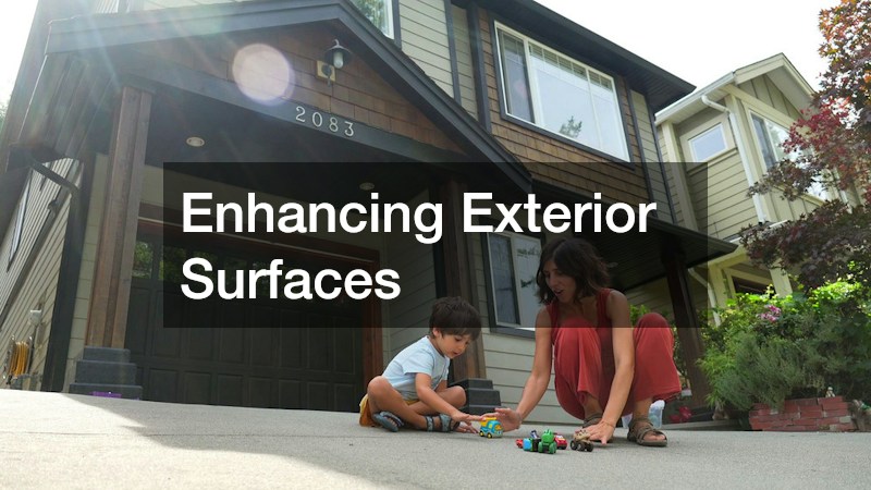 Enhancing Exterior Surfaces