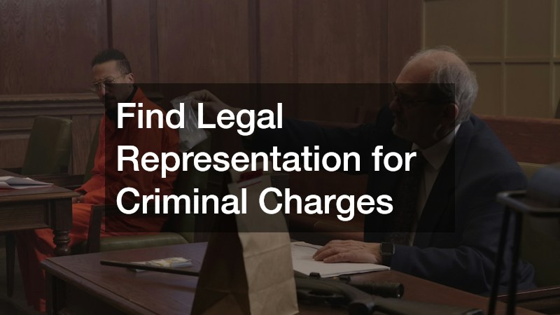 Find Legal Representation for Criminal Charges