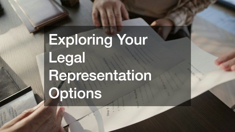 Exploring Your Legal Representation Options