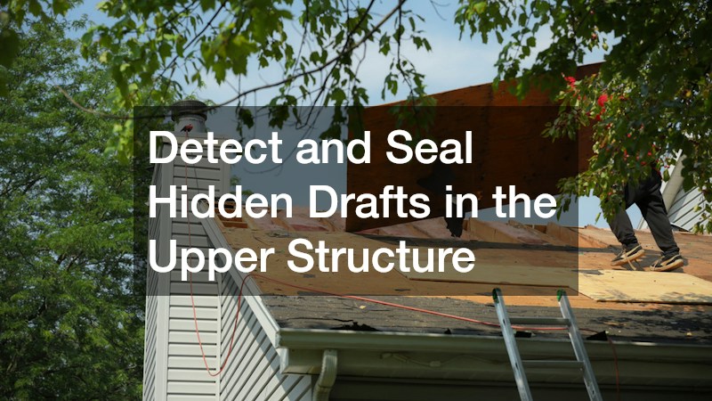 Detect and Seal Hidden Drafts in the Upper Structure