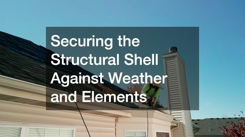 Securing the Structural Shell Against Weather and Elements