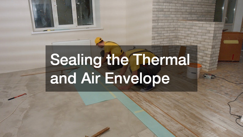 Sealing the Thermal and Air Envelope