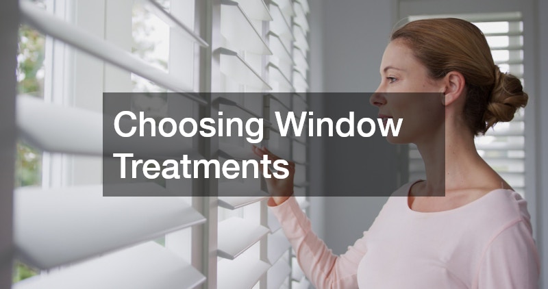 Choosing Window Treatments