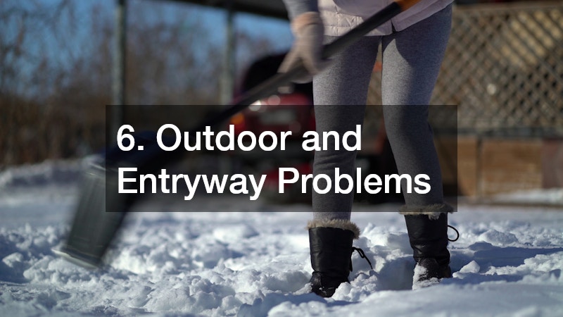 6. Outdoor and Entryway Problems