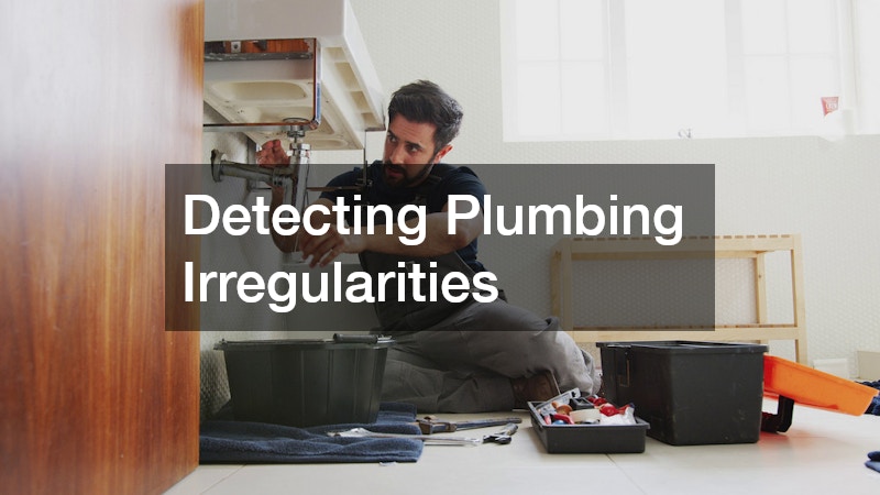 Detecting Plumbing Irregularities