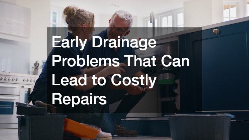 Early Drainage Problems That Can Lead to Costly Repairs