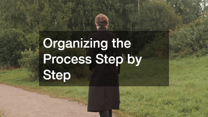Organizing the Process Step by Step
