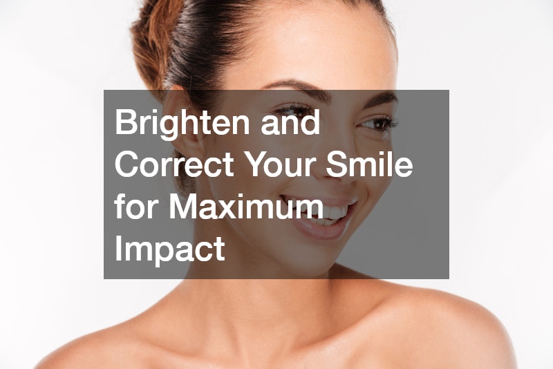 Brighten and Correct Your Smile for Maximum Impact