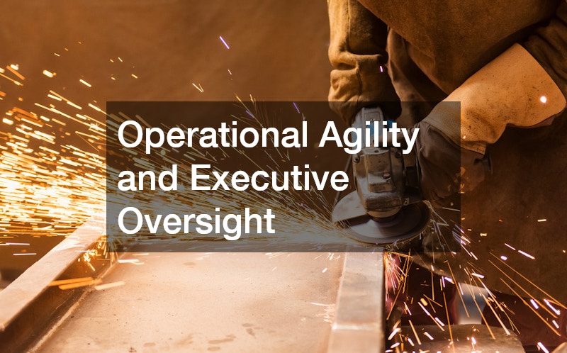 Operational Agility and Executive Oversight