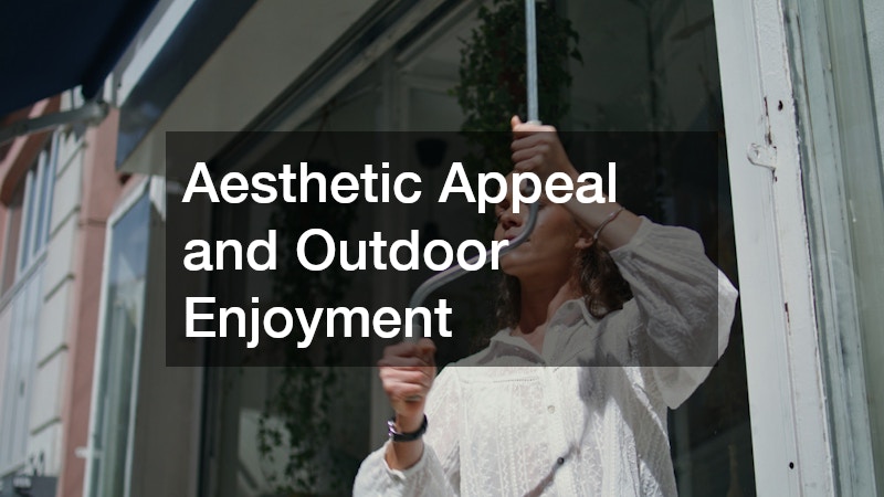 Aesthetic Appeal and Outdoor Enjoyment
